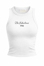 Be Fabulous Ribbed Tank Top