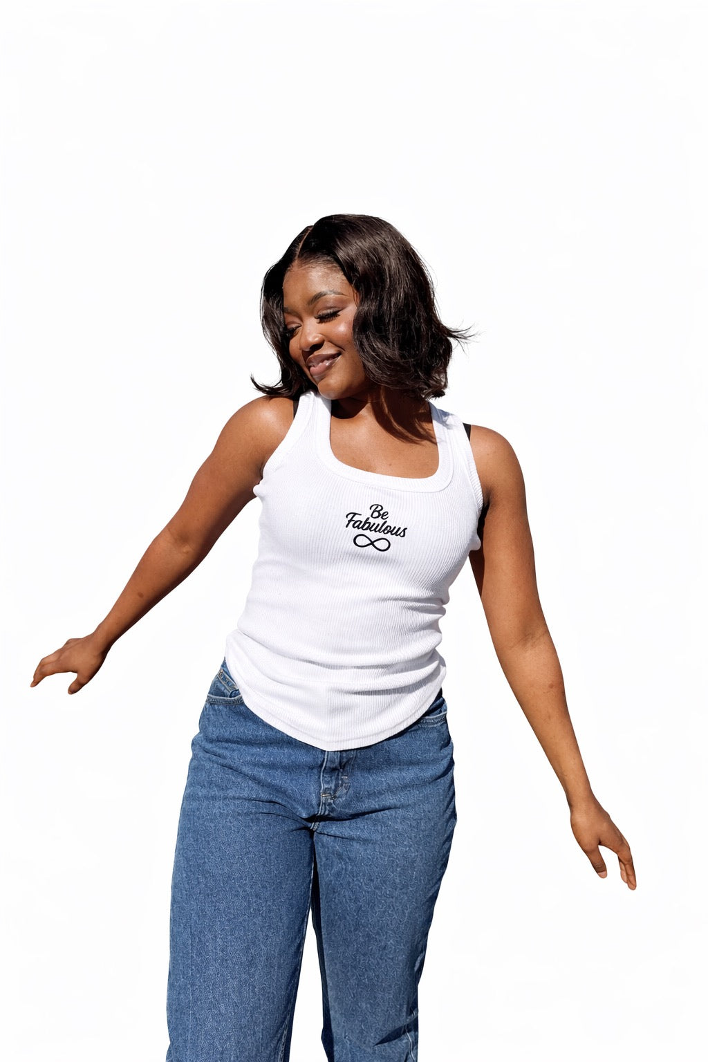 Be Fabulous Ribbed Tank Top