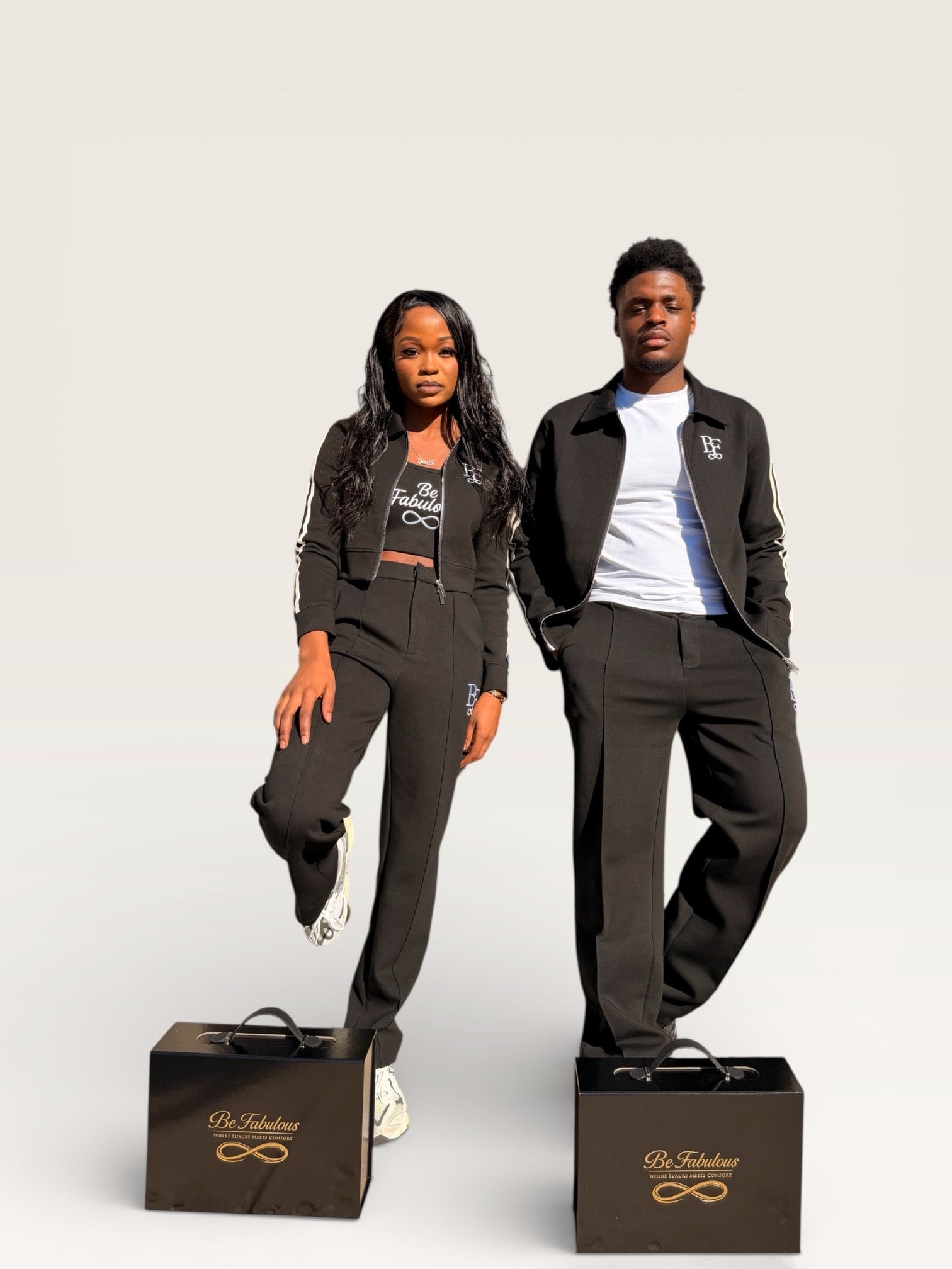 Be Fabulous signature tracksuit set